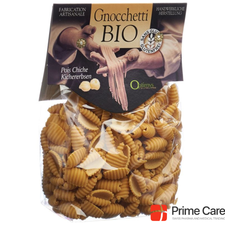 Optimys Gnocchetti chickpeas organic Btl 250 g