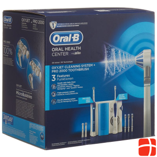 Ополаскиватель для рта Oral-B OxyJet Cleaning System + Oral-B PRO2