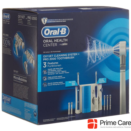 Ополаскиватель для рта Oral-B OxyJet Cleaning System + Oral-B PRO2