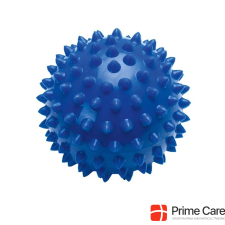 Sundo hedgehog ball with valve 8cm blue