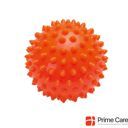 Sundo hedgehog ball with valve 8cm orange