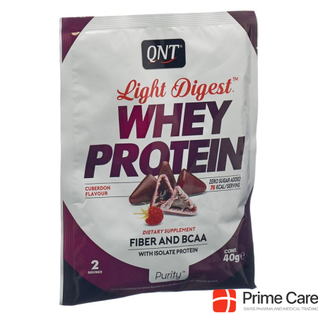 QNT Light Digest Whey Protein Cuberdon Btl 40 g