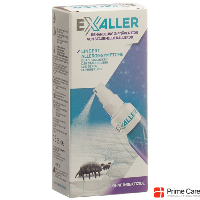 Exaller anti-dust mite spray 75 ml