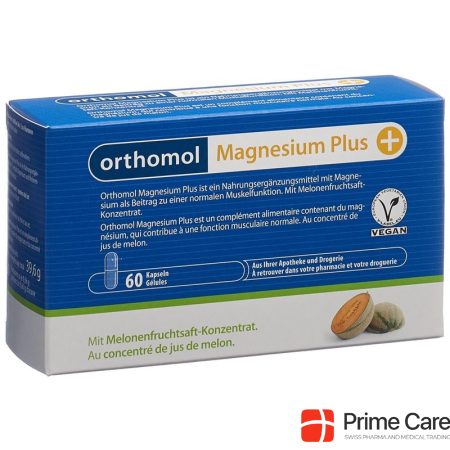 Orthomol Magnesium Plus Caps 60 Capsules
