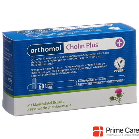 Orthomol Choline Plus Caps 60 Capsules