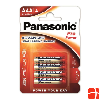 Panasonic Batteries Pro Power AAA LR03 4 pcs