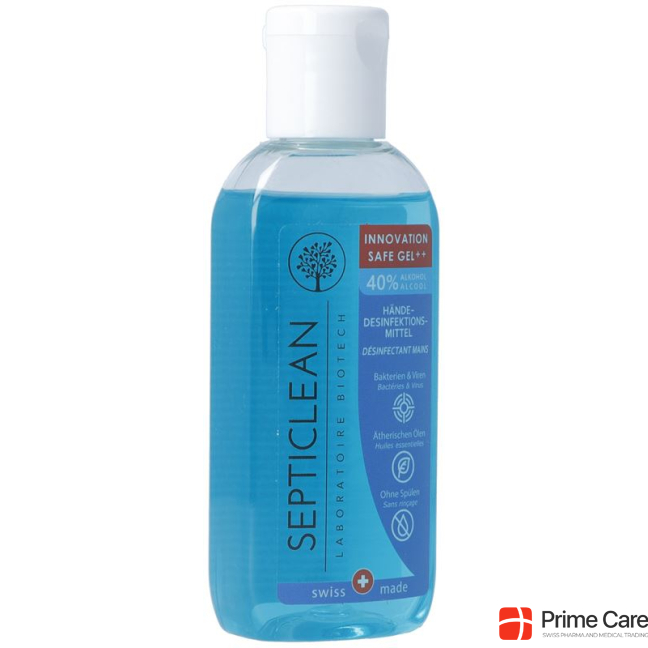 SEPTICLEAN hand disinfectant gel with 40% alcohol 75 ml