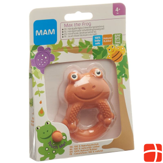 MAM Max the Frog Beissring 4+Monate