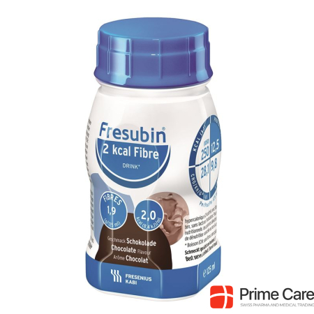 Fresubin 2 kcal Compact Fibre Chocolate 4 fl 125 ml