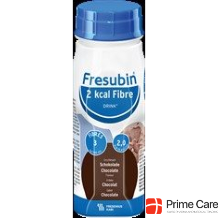 Fresubin 2 kcal Fibre DRINK Chocolate 4 FlatCap 200 ml