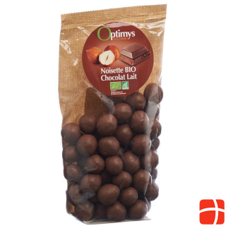 Optimy indulgence hazelnut kernels milk chocolate organic 150 g