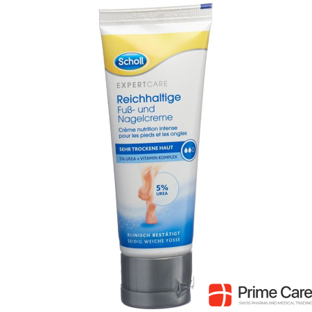 Scholl ExpertCare Rich Foot and Nail Cream Tb 75 мл