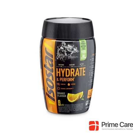 Isostar HYDRATE & PERFORM Plv Orange Ds 400 g