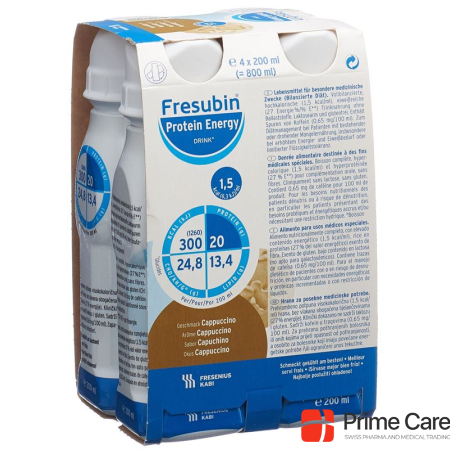Fresubin Protein Energy DRINK Cappuccino 4 fl 200 ml