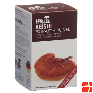 Hawlik Reishi Extract + Powder Caps 120 Capsules