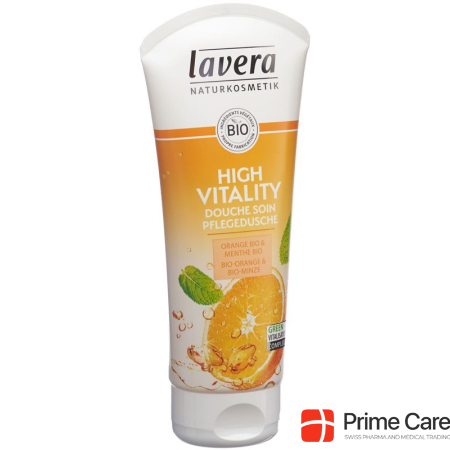 Lavera Care Shower High Vitality Organic Orange & Organic Mint Tb 