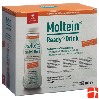 Moltein Ready2Drink Clementine 6 Fl 250 ml