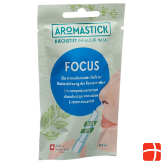 AROMASTICK Smell Stick 100% Organic Focus Btl.