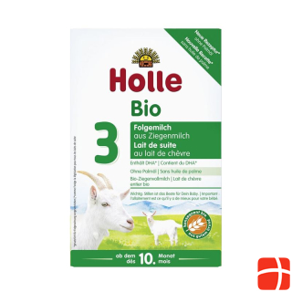 Holle organic follow-on milk 3 from goat milk 400 g