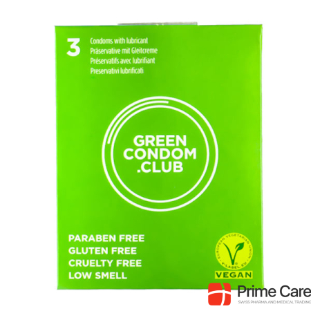 Green Change Зеленый презерватив 3 шт