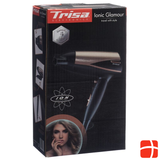 Trisa Travel Hair Dryer Ionic Glamour