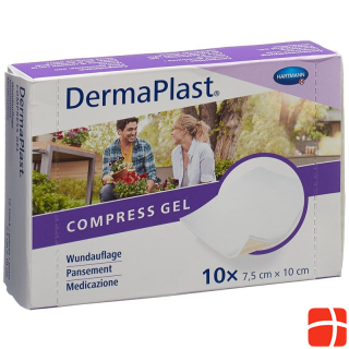 DermaPlast Compress Gel 7.5x10cm 10 pcs.