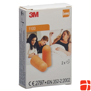3M Hearing protection plugs foam for single use 4 pcs.