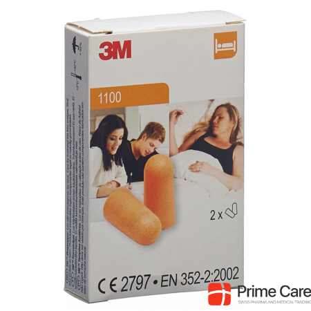 3M Hearing protection plugs foam for single use 4 pcs.