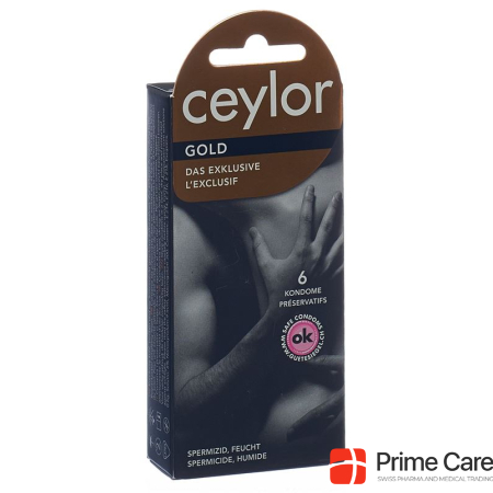 Ceylor Gold Condom with Reservoir 6 pcs.