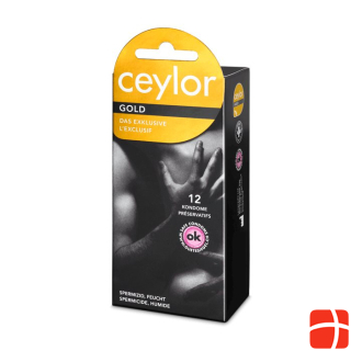 Ceylor Gold Condom with Reservoir 12 Pcs.