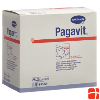 PAGAVIT Glyc Mouth Care Sticks 25 Btl 3 Stk
