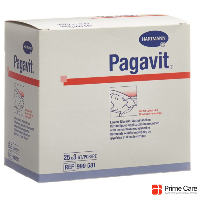 PAGAVIT Glyc oral care sticks 25 Btl 3 Stk