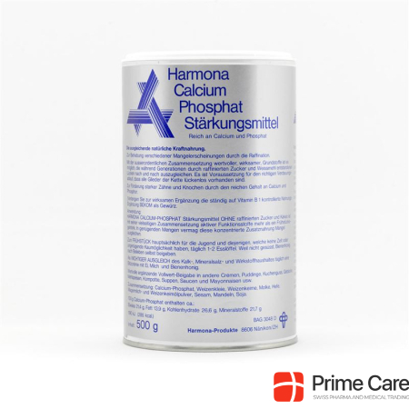 Harmona Calcium Phosphat Plv 500 g
