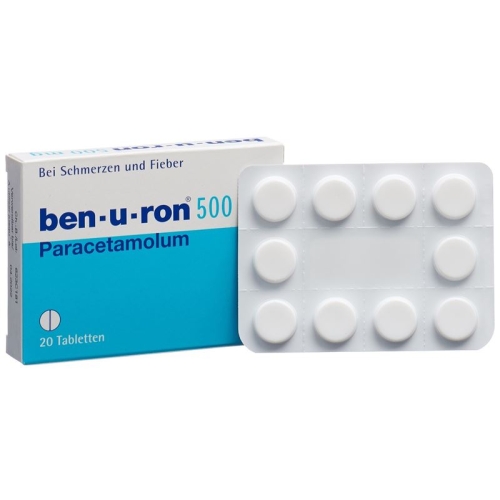 Ben U Ron 500mg 20 Tabletten buy online