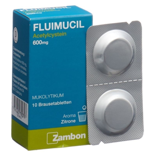 Fluimucil 600mg 10 Brausetabletten buy online