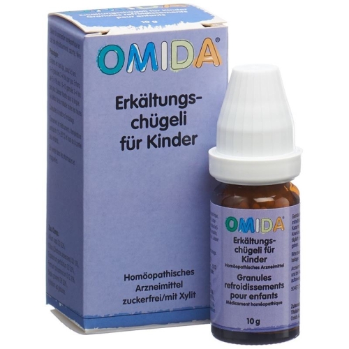 Omida Erkältungschuegeli Kind ohne Zucker 10g buy online