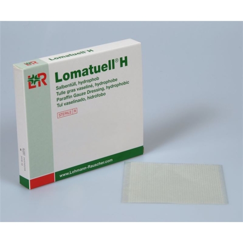 Lomatuell H Salbenkompresse 10x30cm Steril 10 Stück buy online