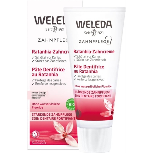 Weleda Ratanhia Zahncreme 75ml buy online