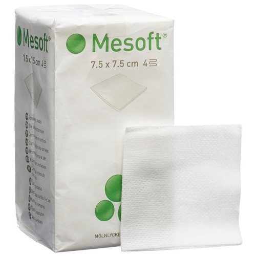 Mesoft Kompressen 7.5x7.5cm Unsteril 100 Stück buy online