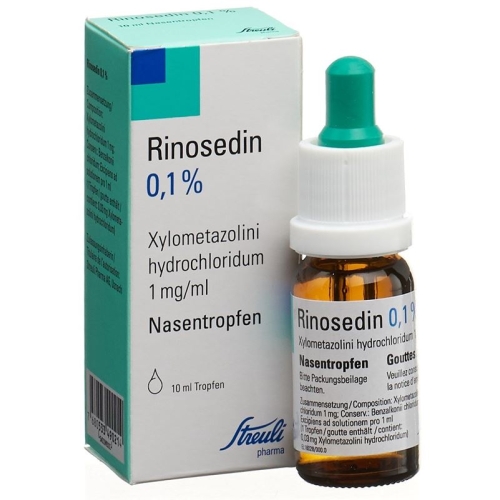 Rinosedin Nasentropfen 0.1% 10ml buy online