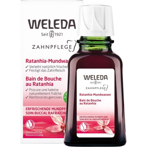 Weleda Ratanhia Mundwasser Konzentrat 50ml buy online