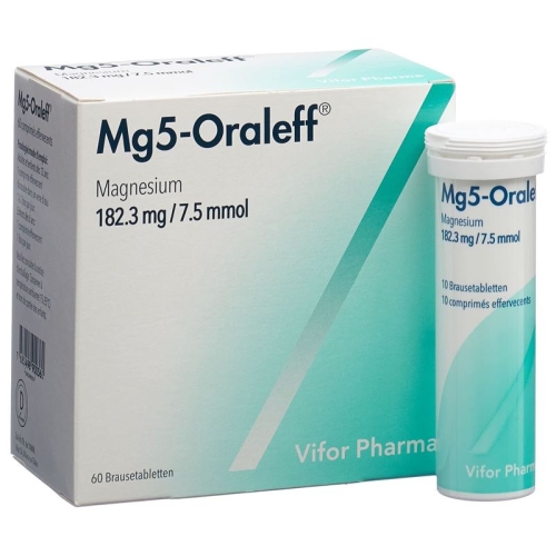 Mg5 Oraleff 60 Brausetabletten buy online