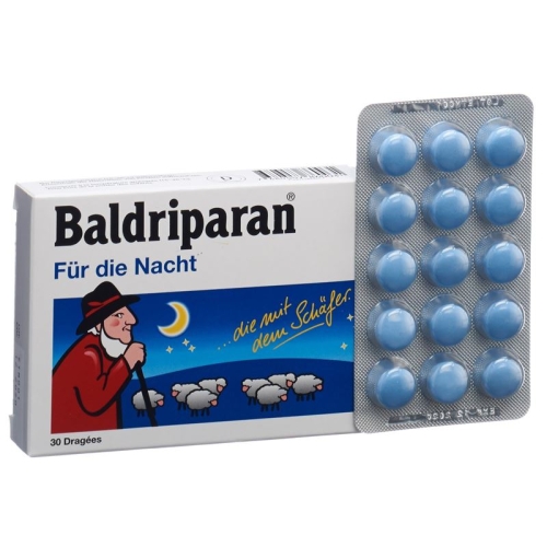 Baldriparan für die Nacht 30 Dragees buy online