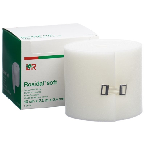 Rosidal Soft foam bandage 2.5mx10cmx0.4cm buy online