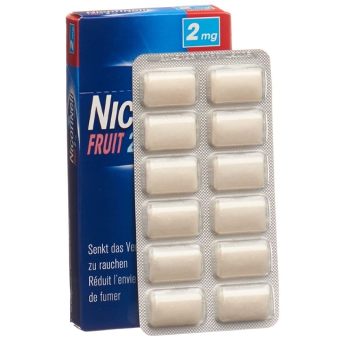 Nicotinell Fruit 2mg 24 Kaugummi buy online