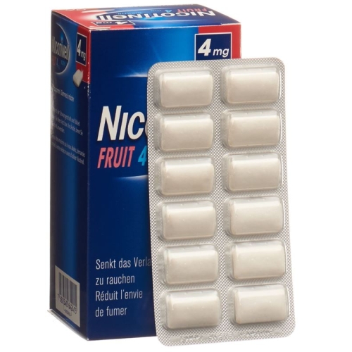 Nicotinell Fruit 4mg 96 Kaugummi buy online