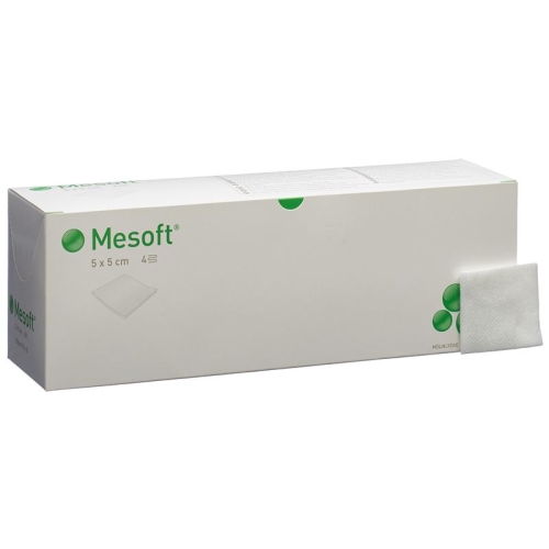 Mesoft Vlieskompressen 5x5cm Steril 75x 2 Stück buy online