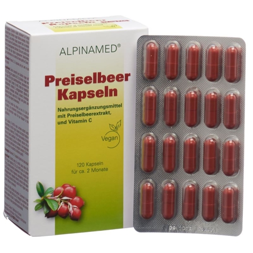 Alpinamed Cowberry 120 capsules buy online