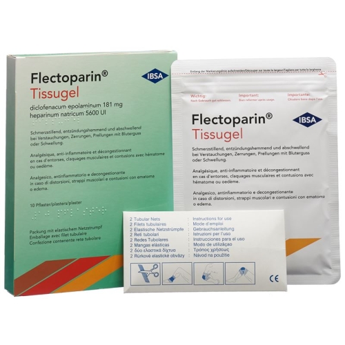 Flectoparin Tissugel 10 Pflaster buy online