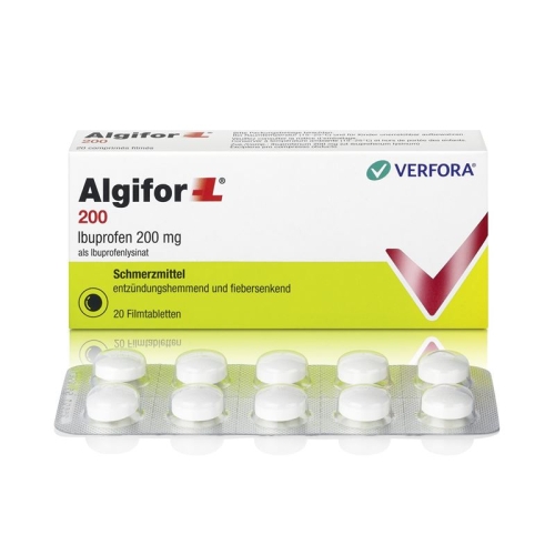 Algifor L 200mg 20 Filmtabletten buy online